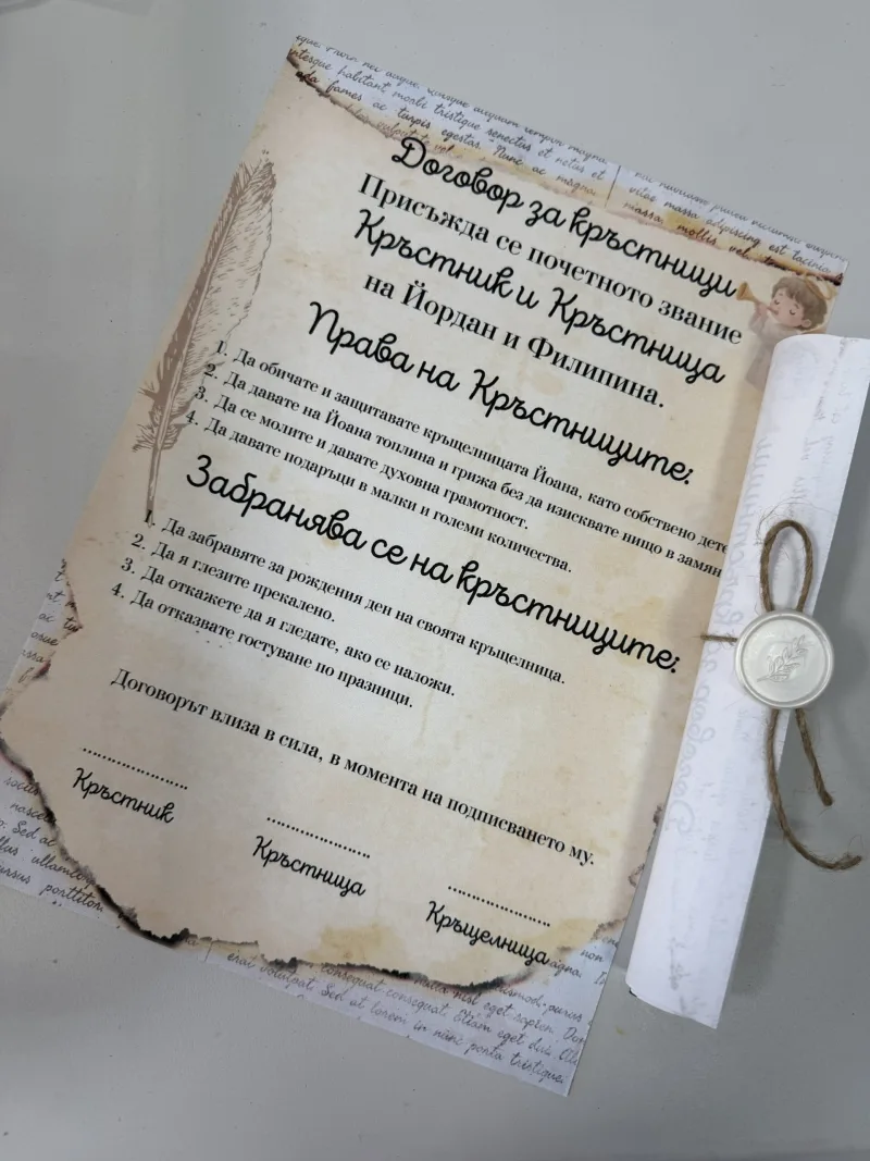 Договор за кръстници
