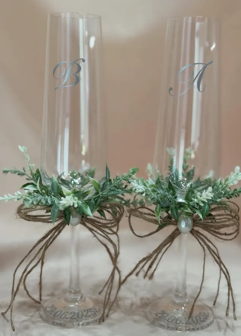Сватбени ритуални чаши Garden